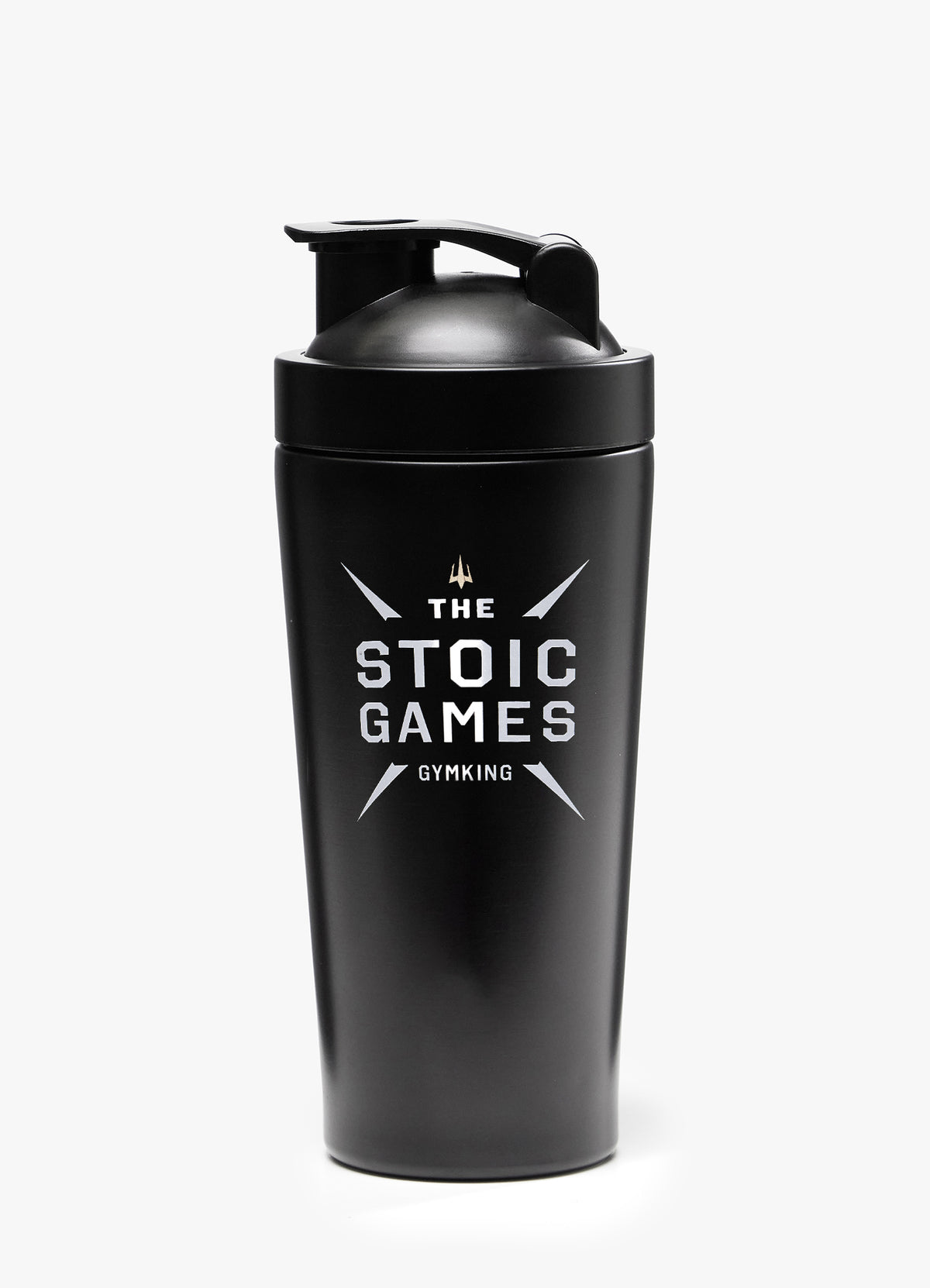 Gym King Stoic Games Protein Shaker - Black