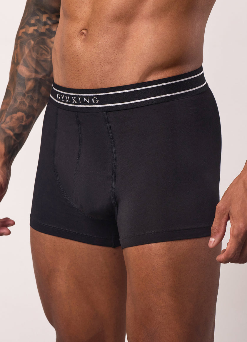 Gym King Boxers (3PK) - Black