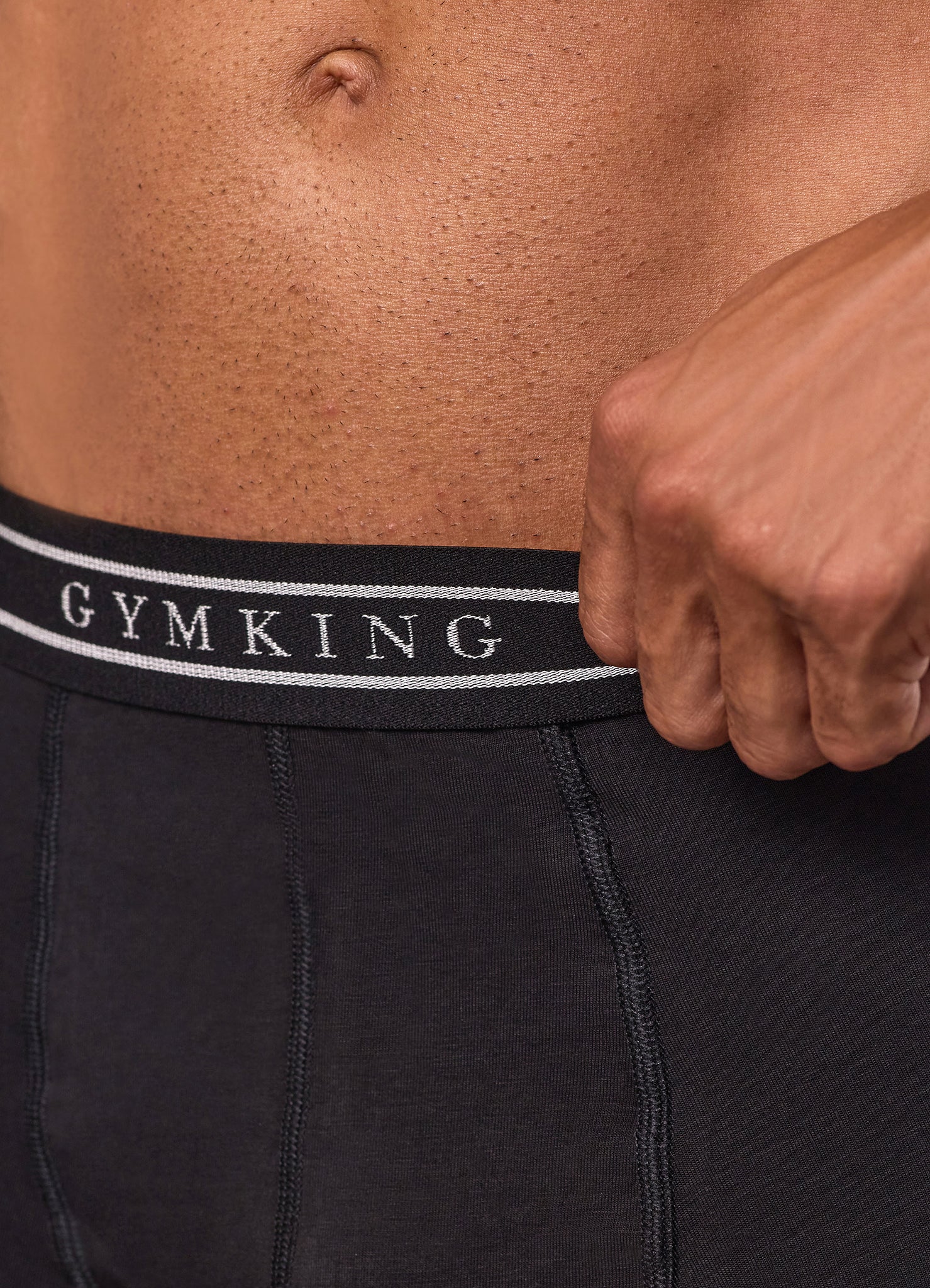 Gym King Boxers (3PK) - Black