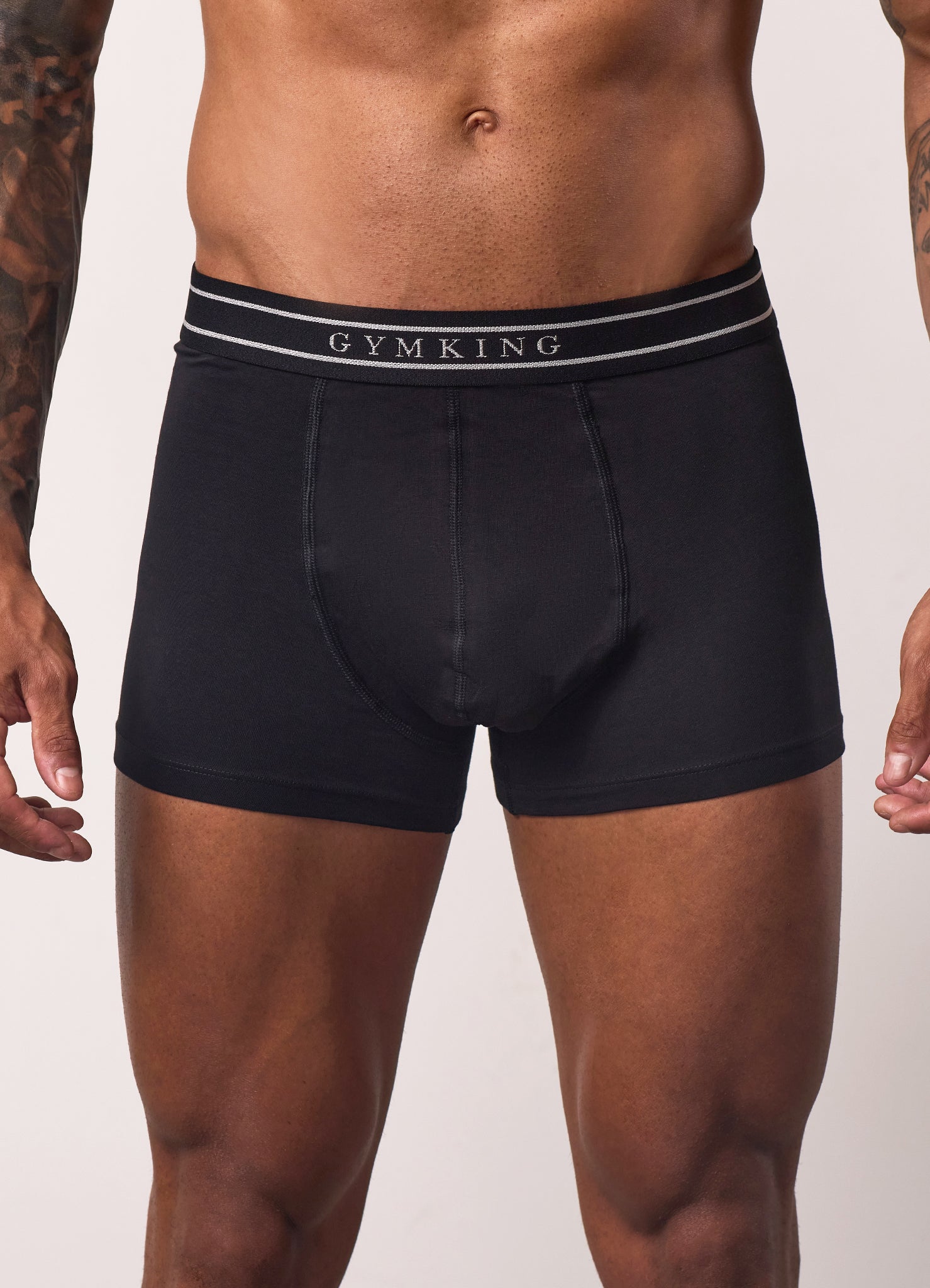 Gym King Boxers (3PK) - Black