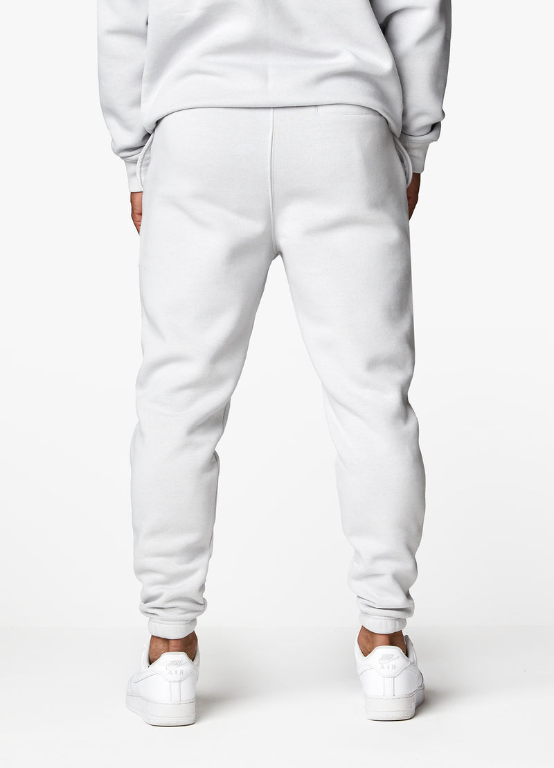 Gym King Box Logo Tracksuit - Light Grey