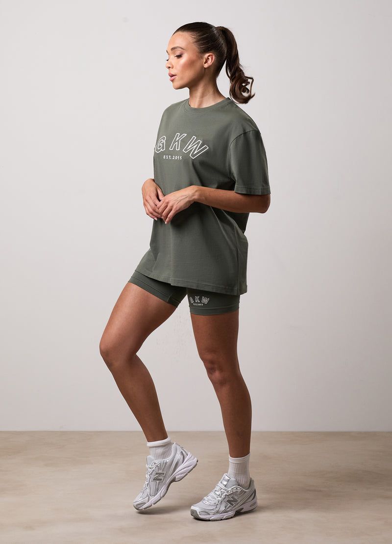 GKW Boyfriend Tee - Dusk Green