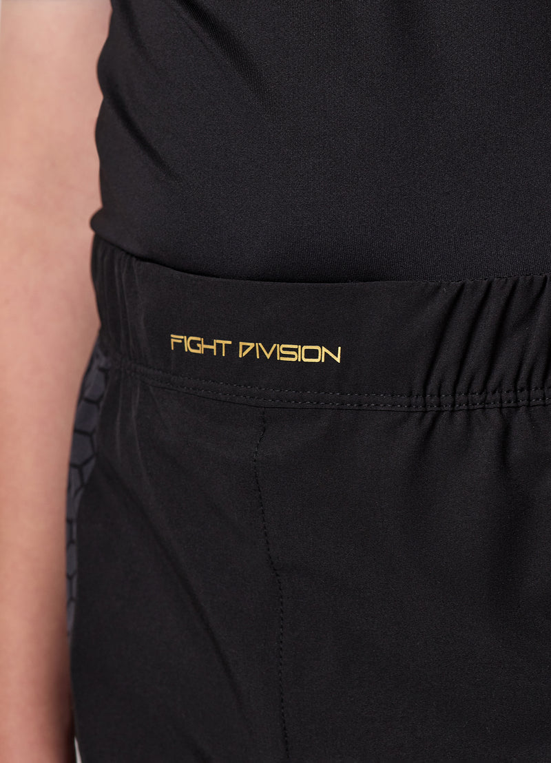 Gym King Kids Combat Short - Black