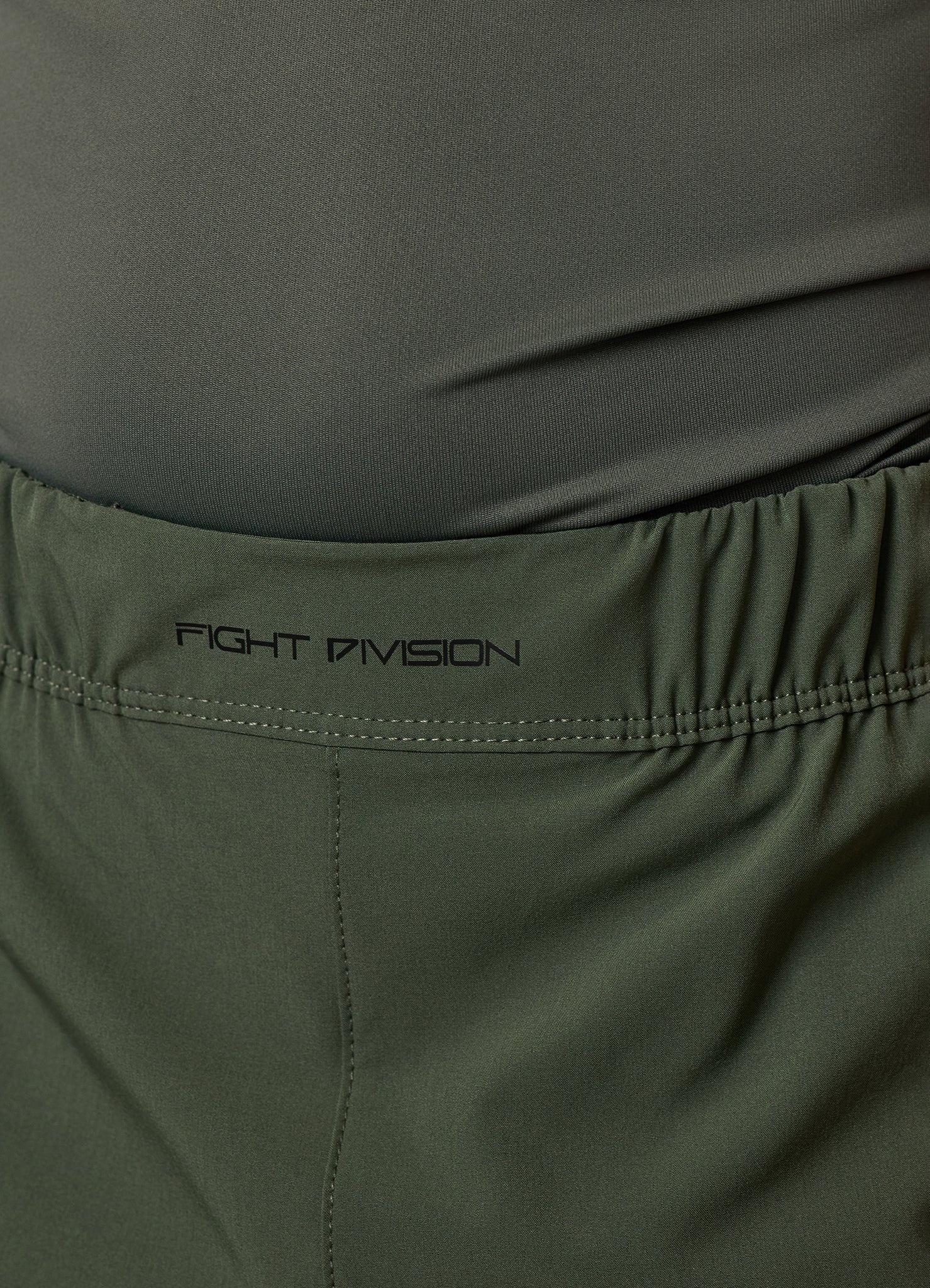 Gym King Kids Combat Short - Deep Olive
