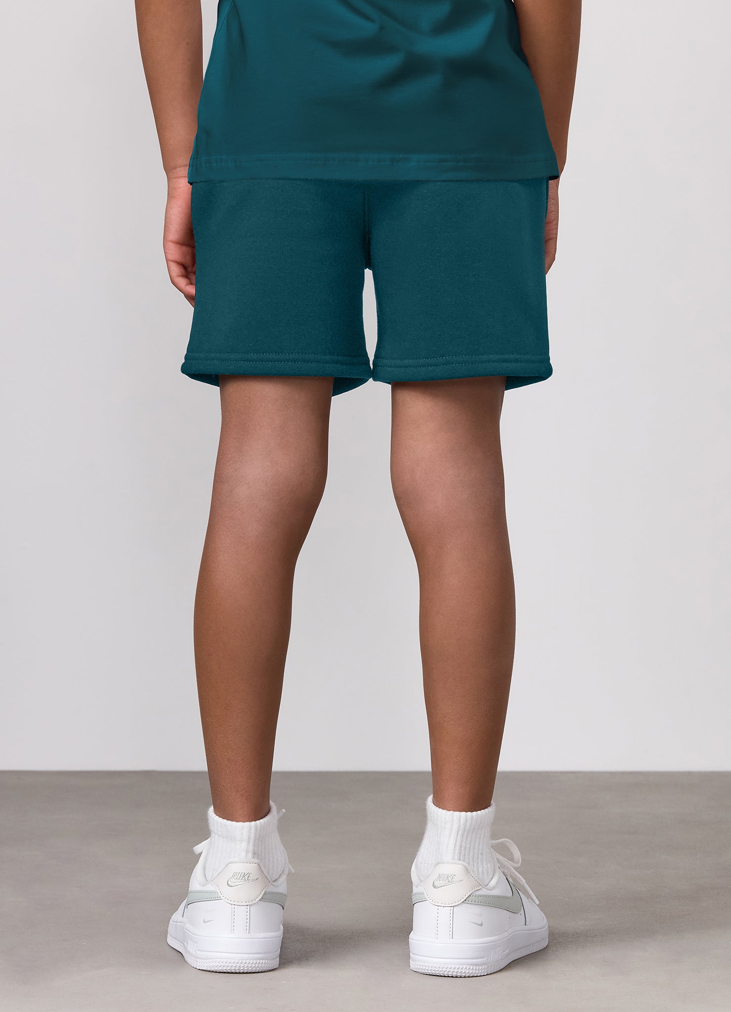 Gym King Kids Fundamental Short - Storm Teal