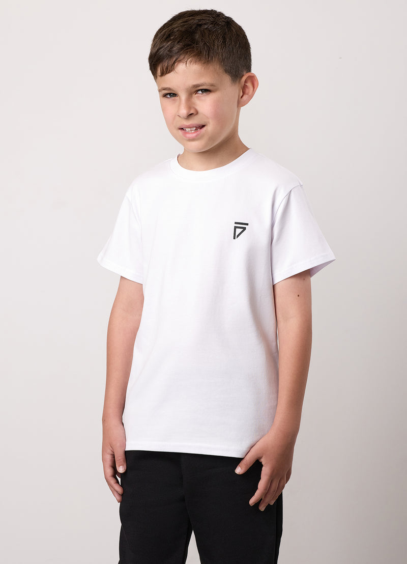 Gym King Kids Fight Division Tee - White