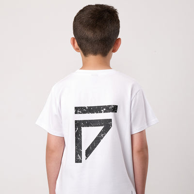 Gym King Kids Fight Division Tee - White