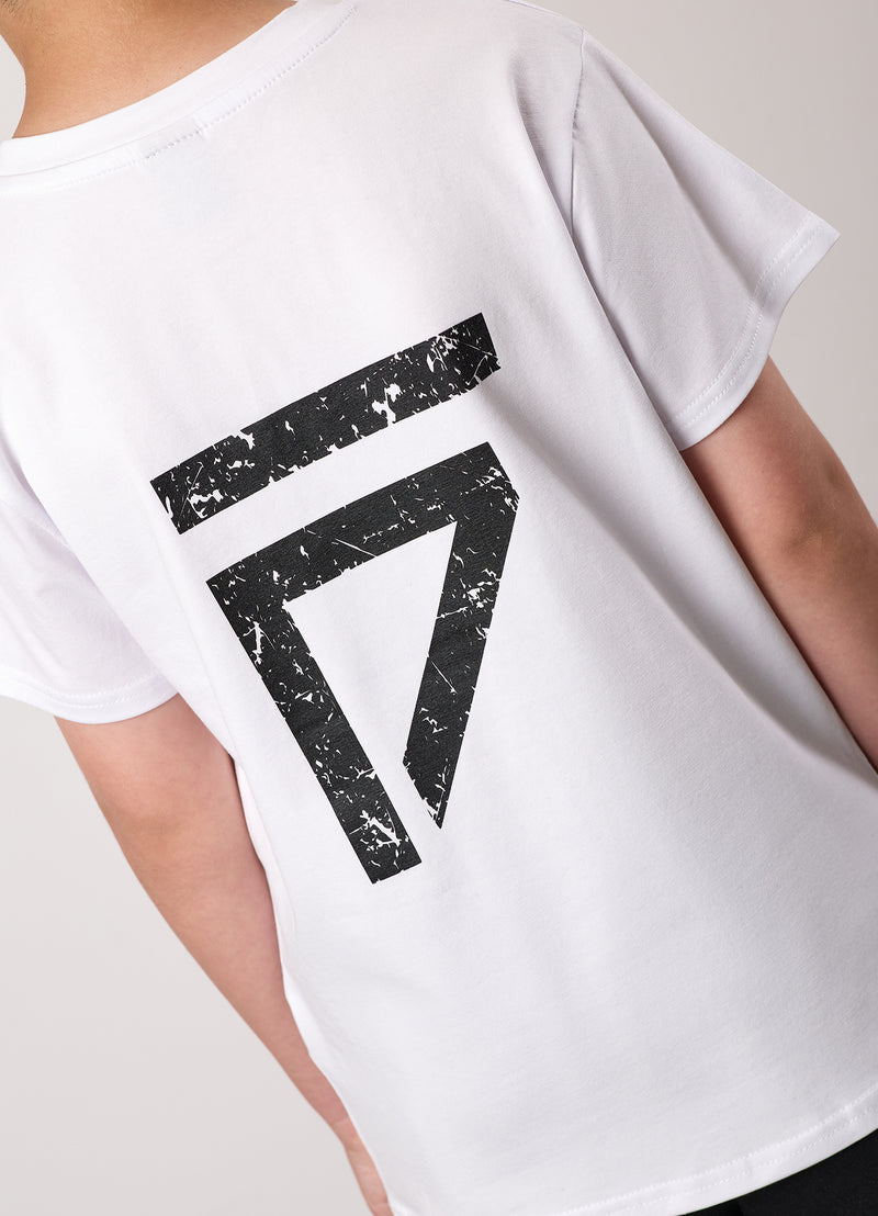 Gym King Kids Fight Division Tee - White