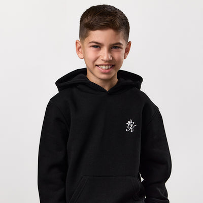 Gym King Kids Fundamental Hoodie - Black