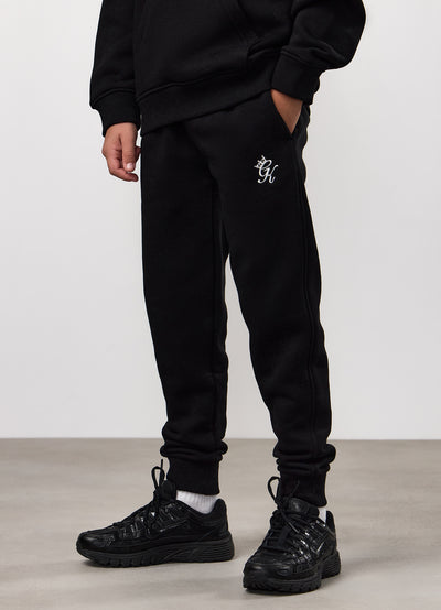 Gym King Kids Fundamental Jogger - Black
