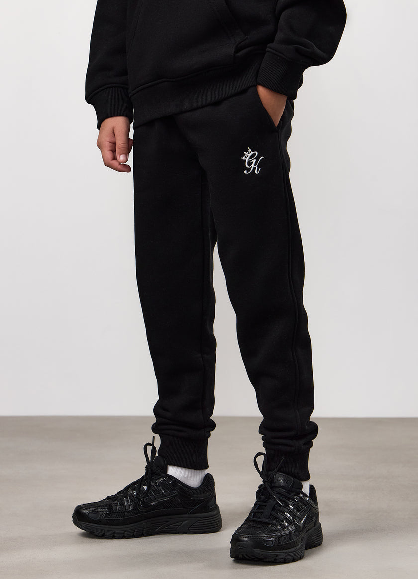 Gym King Kids Fundamental Jogger - Black