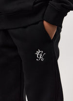 Gym King Kids Fundamental Hood Tracksuit - Black