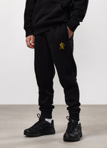 Gym King Kids Fundamental Hood Tracksuit - Black/Gold