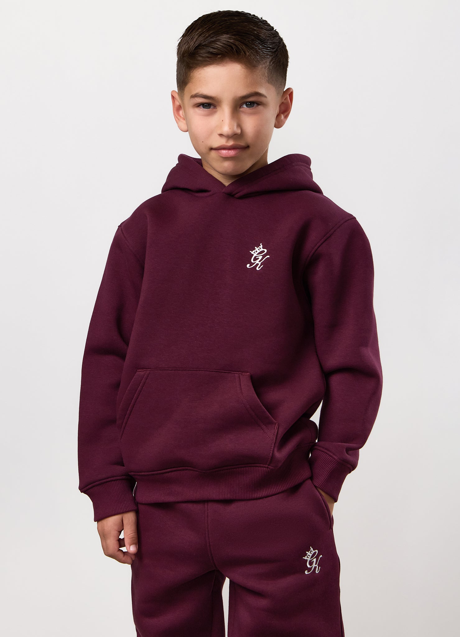 Gym King Kids Fundamental Hood - Fig