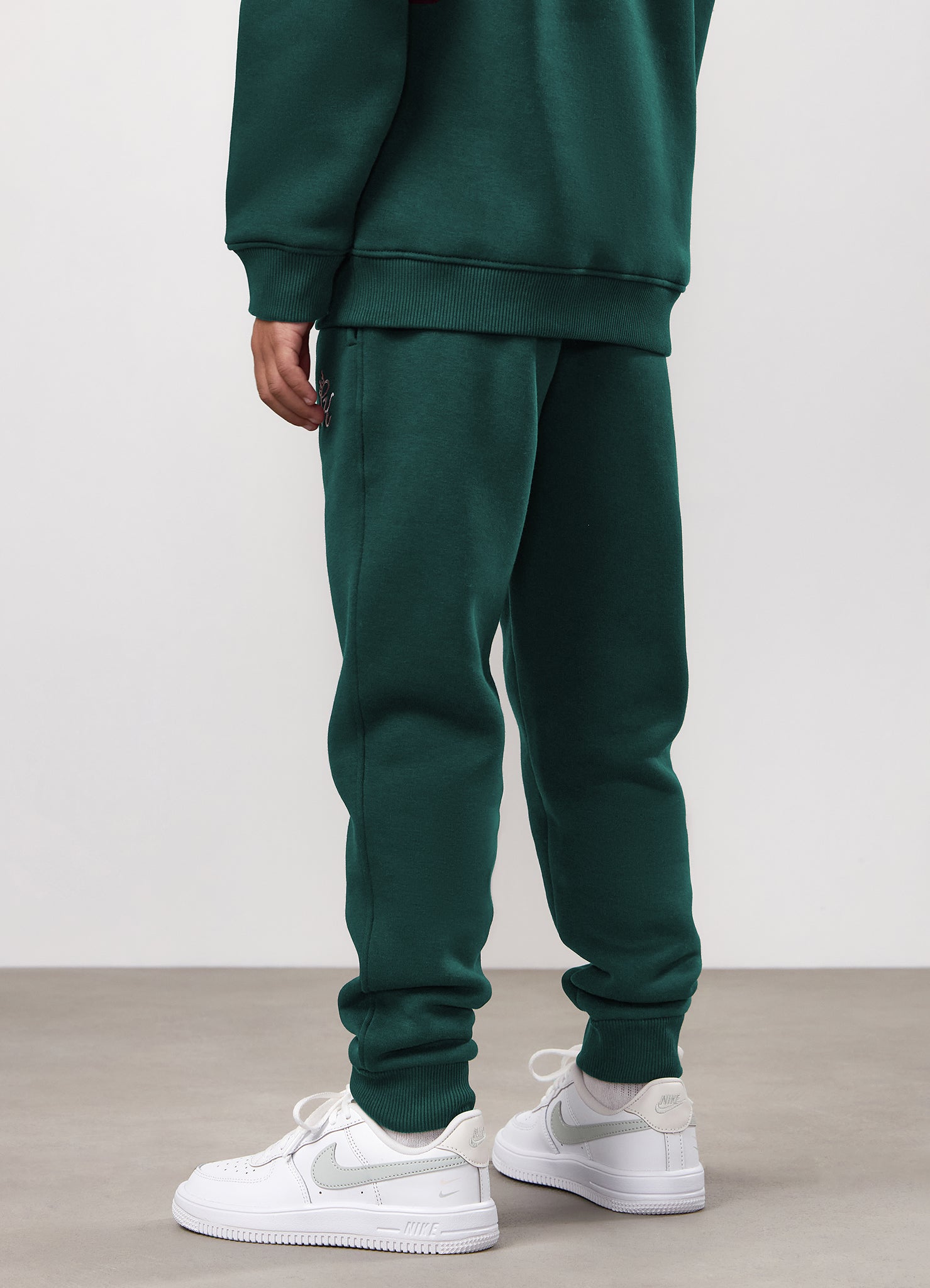 Gym King Older Kids Fundamental Jogger - Deep Forest Green