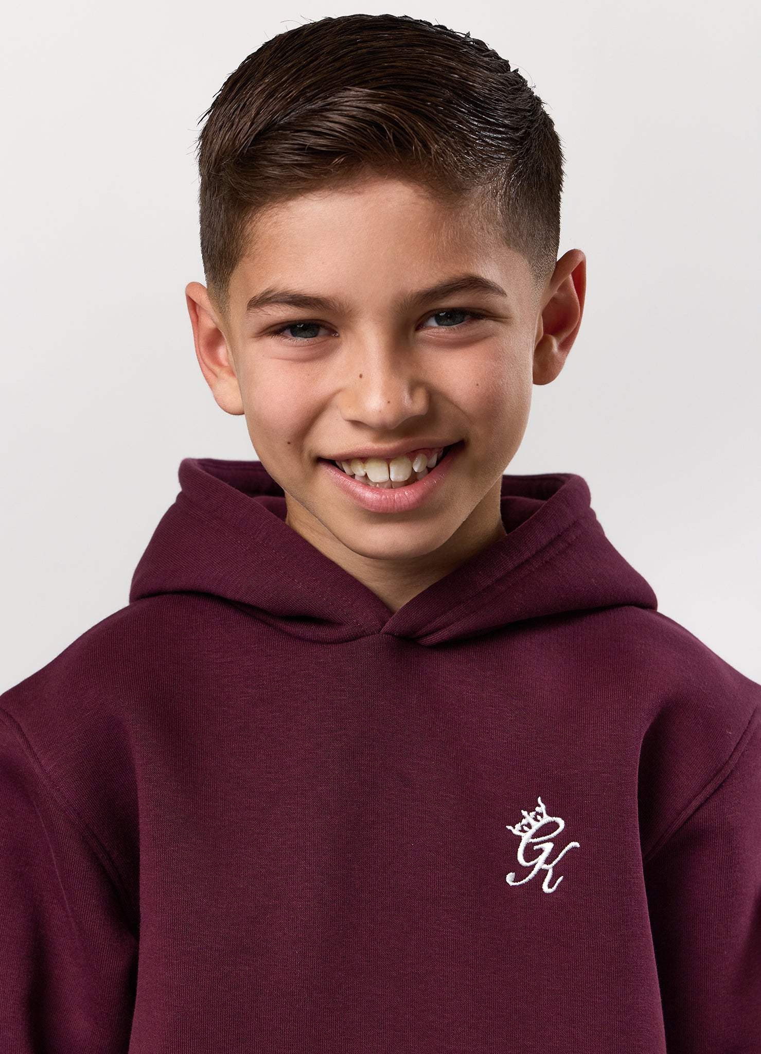 Gym King Kids Fundamental Hood Tracksuit - Fig