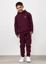 Gym King Kids Fundamental Hood Tracksuit - Fig