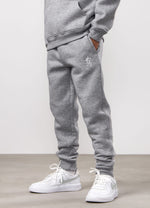 Gym King Kids Fundamental Jogger - Grey Marl thumbnail