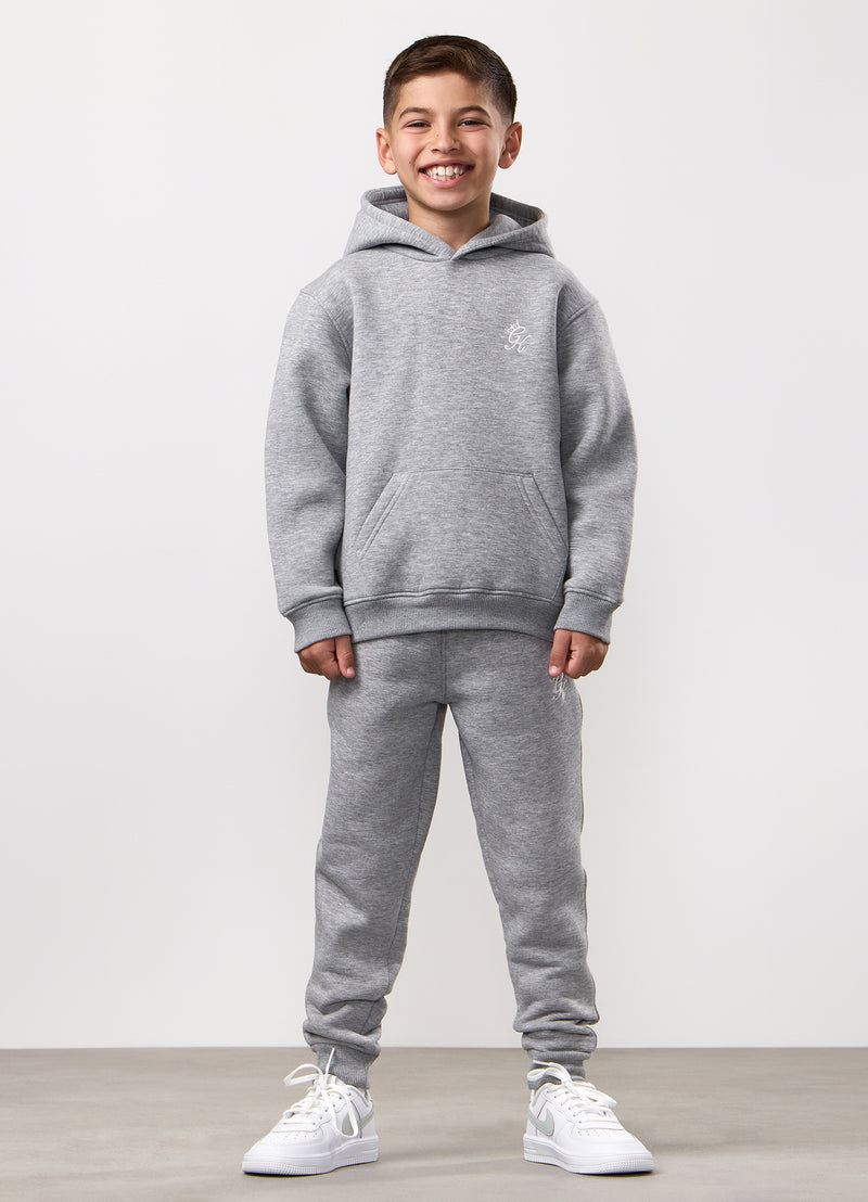 Gym King Kids Fundamental Jogger - Grey Marl