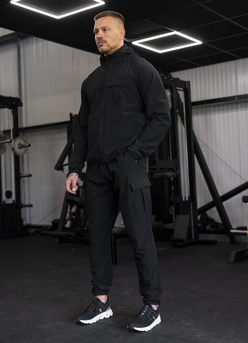 Gym King Mini Ripstop Woven Utility Pant - Black