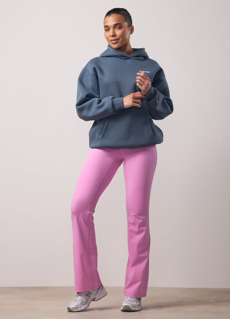 Gym King Challenge Relaxed Fit Hood - Storm Blue