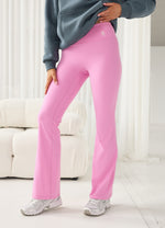 365 Flared Yoga Legging - Bubblegum Pink