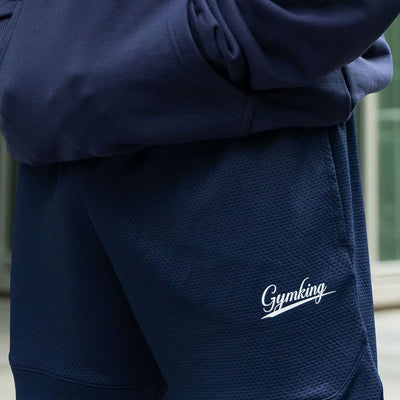 Gym King College Mesh Short - Oxford Blue