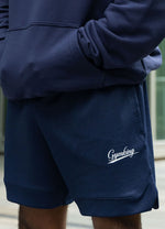 Gym King College Mesh Short - Oxford Blue thumbnail