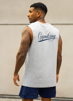 Gym King College Jersey Tank - Grey Marl thumbnail