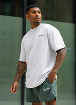 Gym King College Jersey T-Shirt - Snow Marl thumbnail