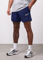 Gym King College Mesh Short - Oxford Blue thumbnail