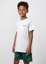 Gym King Younger Kids College Jersey Tee - Snow Marl thumbnail