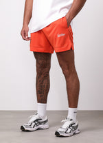Gym King College Mesh Short - Lava Orange thumbnail