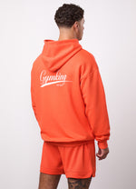 Gym King College Lightweight Hoodie - Lava Orange thumbnail