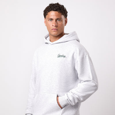 Gym King College Lightweight Hoodie - Snow Marl