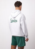 Gym King College Lightweight Hoodie - Snow Marl thumbnail