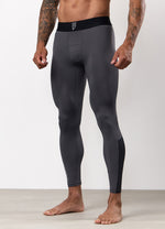 Gym King Fight Division Combat Compression Legging - Graphite thumbnail