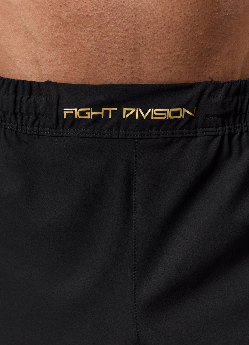 Gym King Fight Division Combat 7" Short - Black