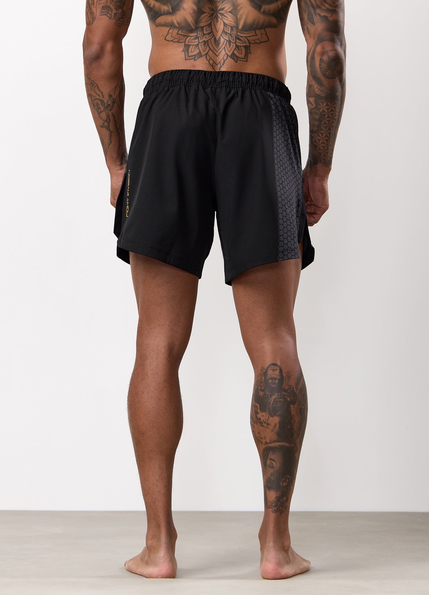 Gym King Fight Division Combat 7" Short - Black