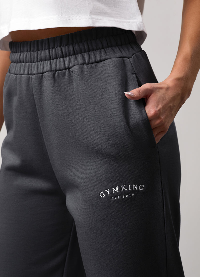 Gym King Compose Straight Leg Jogger - Dark Pewter