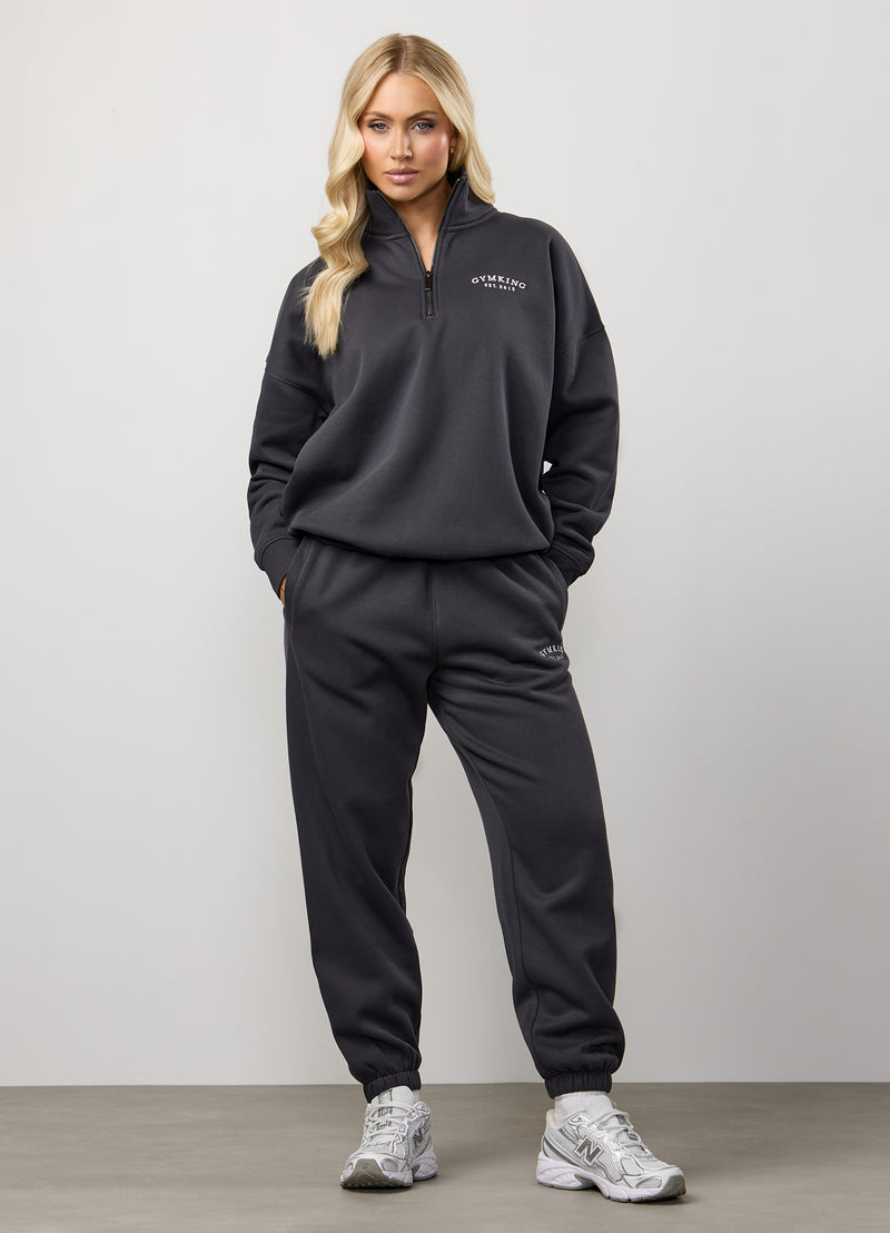 Gym King Compose Fleece Relaxed Jogger - Dark Pewter