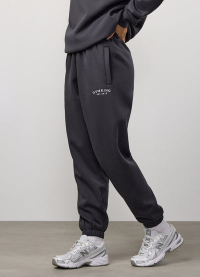 Gym King Compose Fleece Relaxed Jogger - Dark Pewter