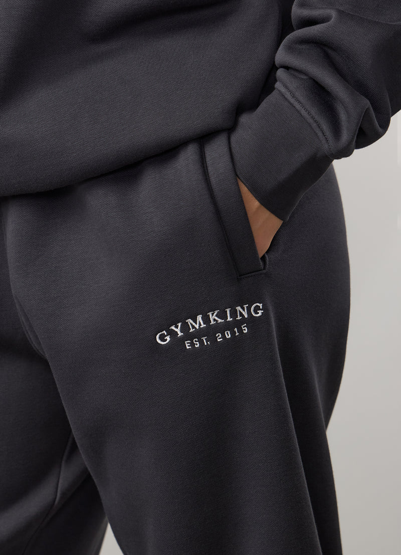 Gym King Compose Fleece Relaxed Jogger - Dark Pewter