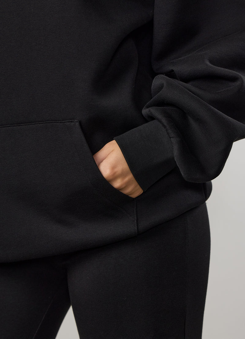 Gym King Compose Fleece Oversized Hood - Black