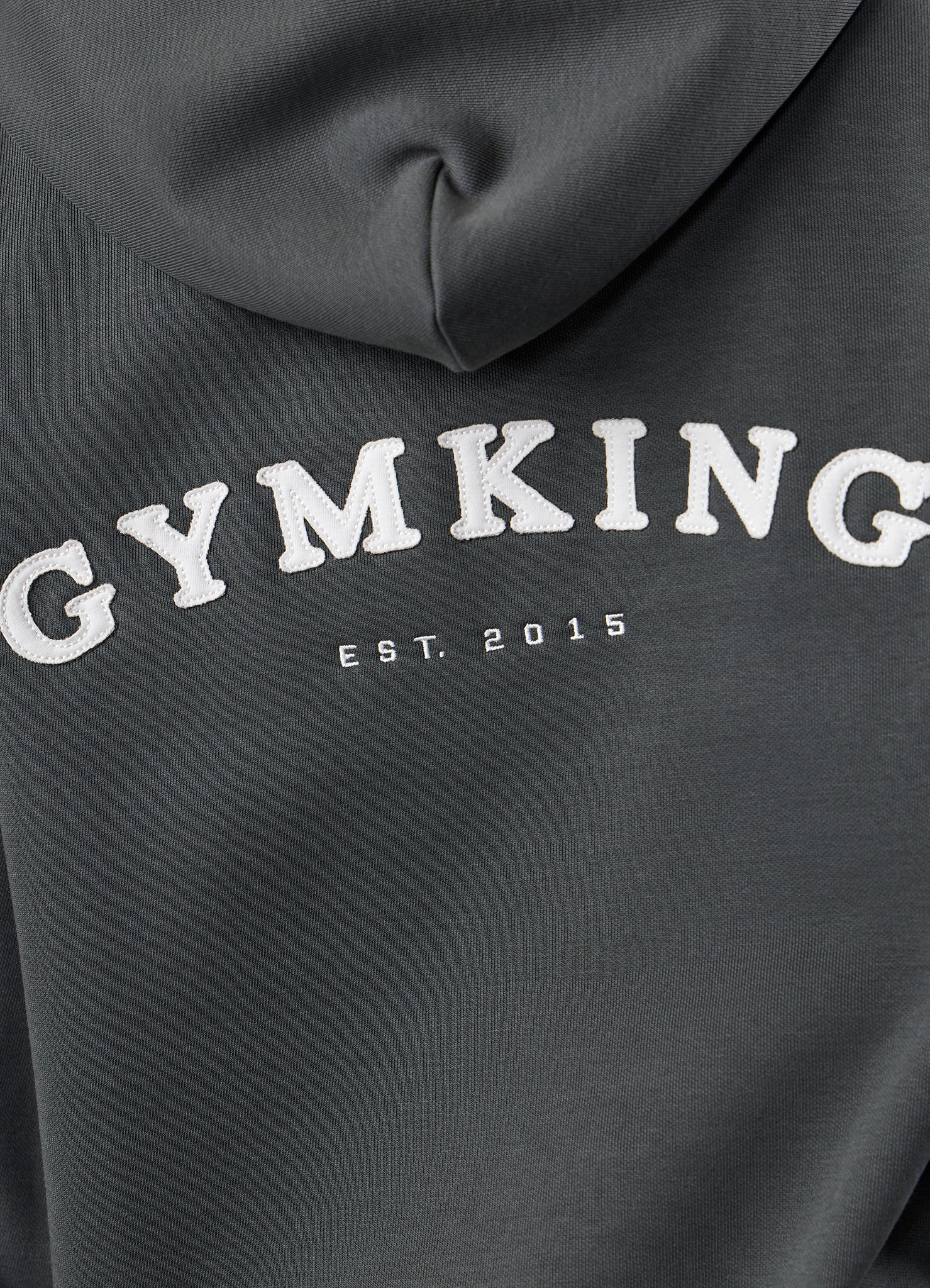 Gym King Compose Fleece Oversized Hood - Green Smoke
