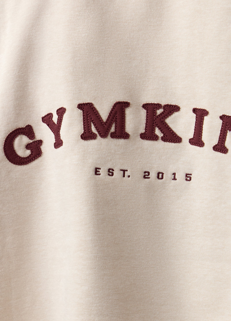Gym King Compose Fleece 1/4 Zip Funnel - Butterscotch Marl