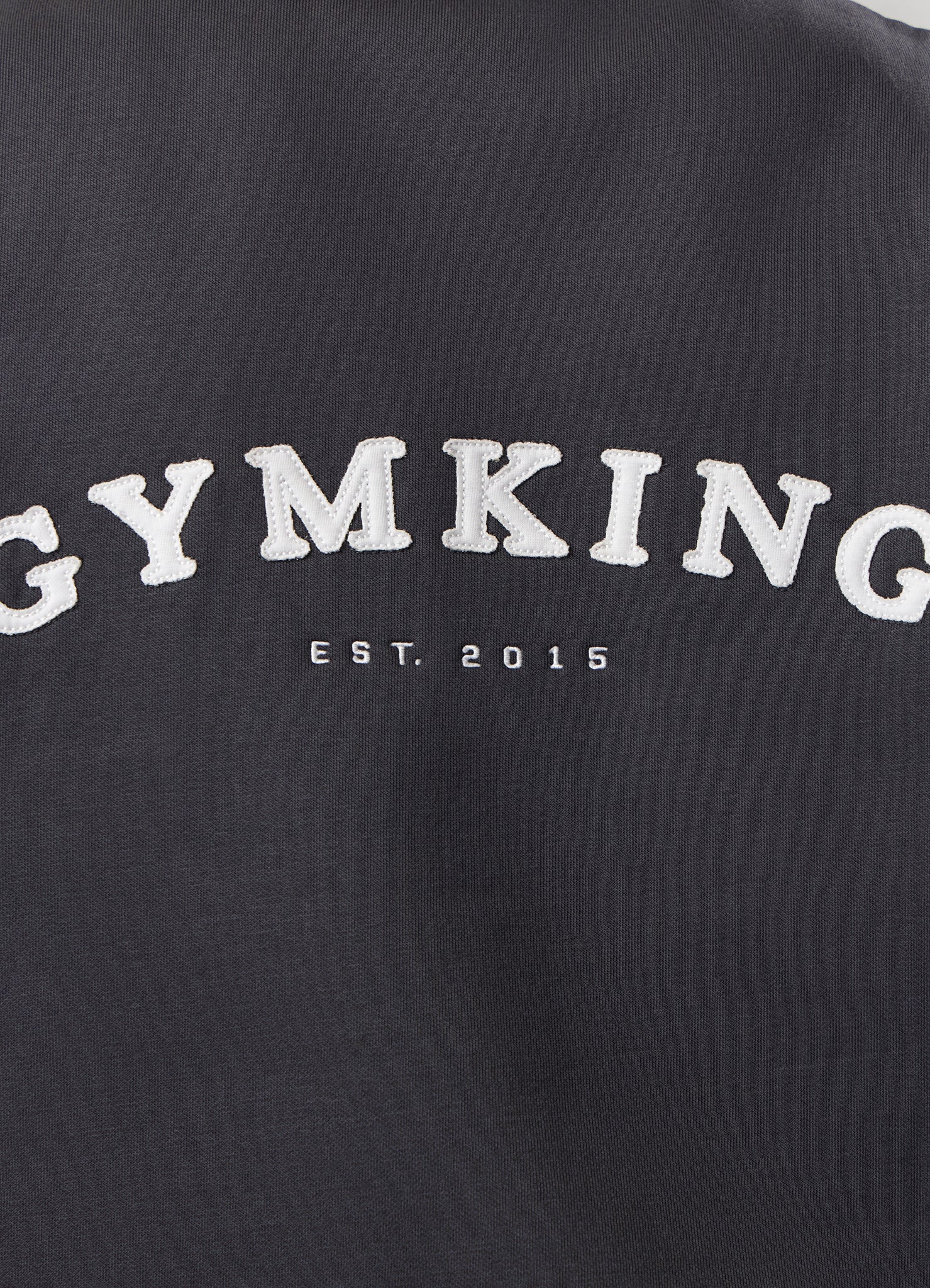 Gym King Compose Fleece 1/4 Zip Funnel - Dark Pewter