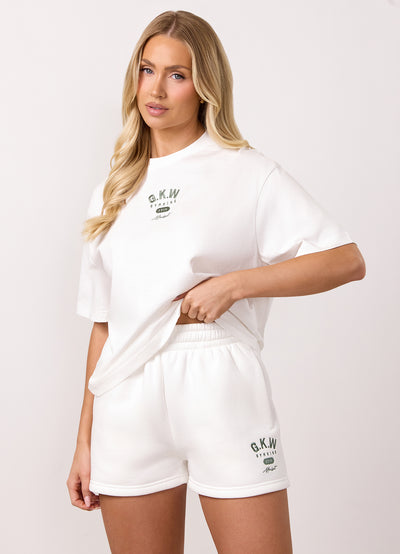 Gym King Composure Regular Fit Tee - Cream