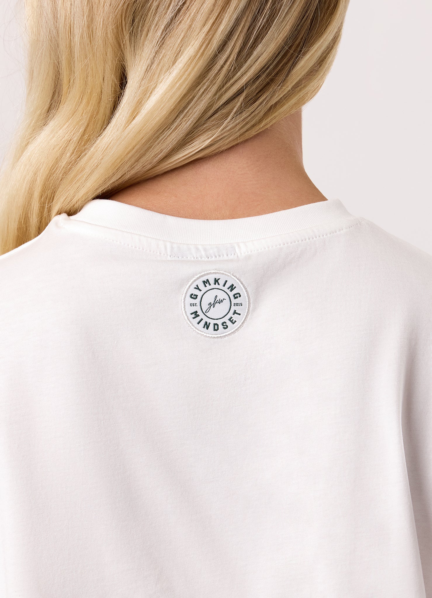 Gym King Composure Regular Fit Tee - Cream