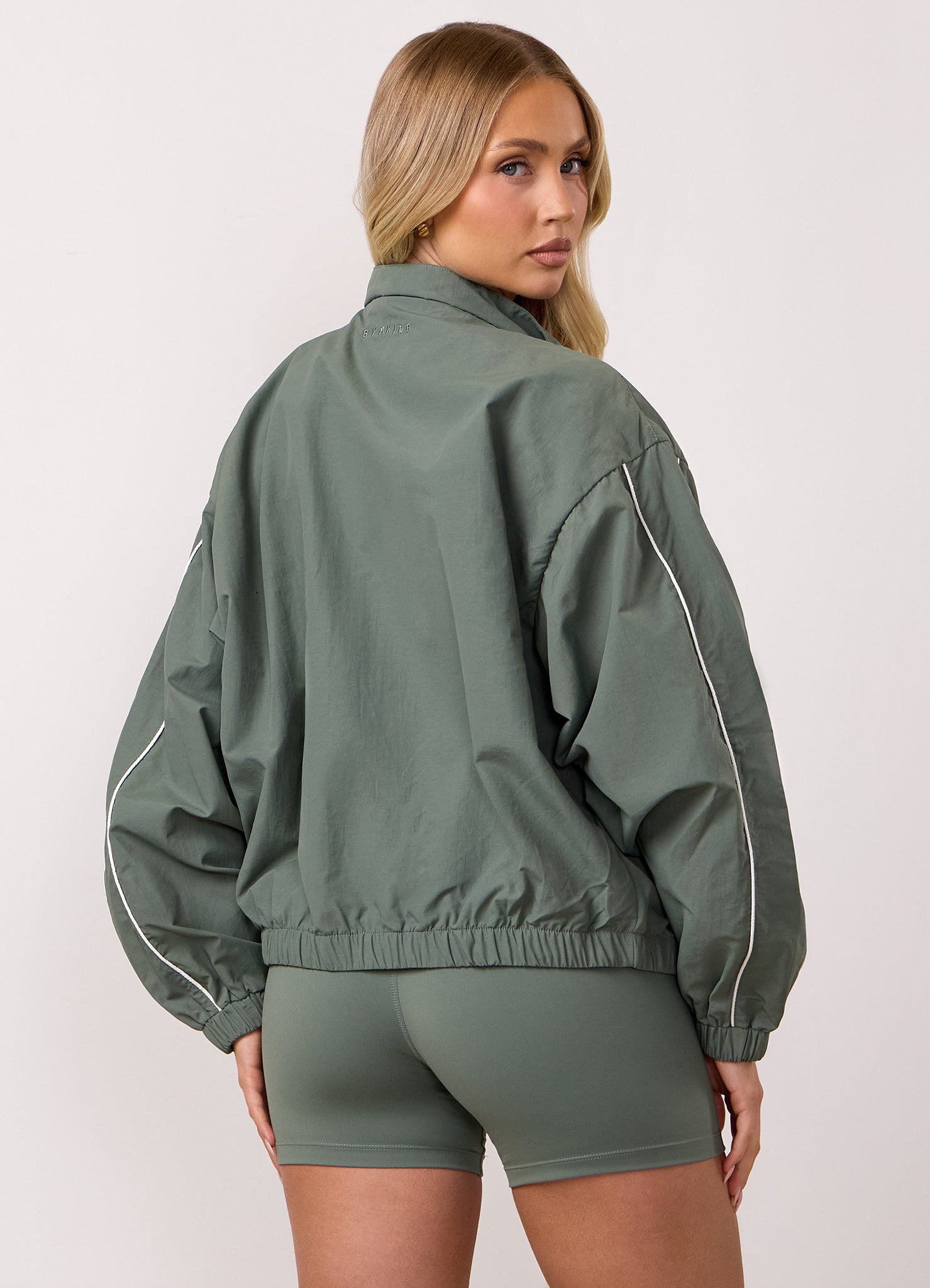 Gym King Composure Woven Tracksuit - Fern